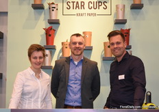 Kim Oosterom and Frank Houweling, both from Houweling international, together with Rick Hollenberg from Decowraps.